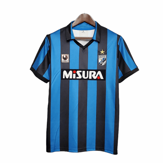 Camisa Inter de Milão Titular 88/90 - Retrô - Central das Camisas