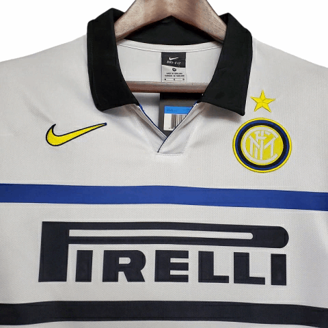 Camisa Inter de Milão Visitante 98/99 - Retrô - Central das Camisas
