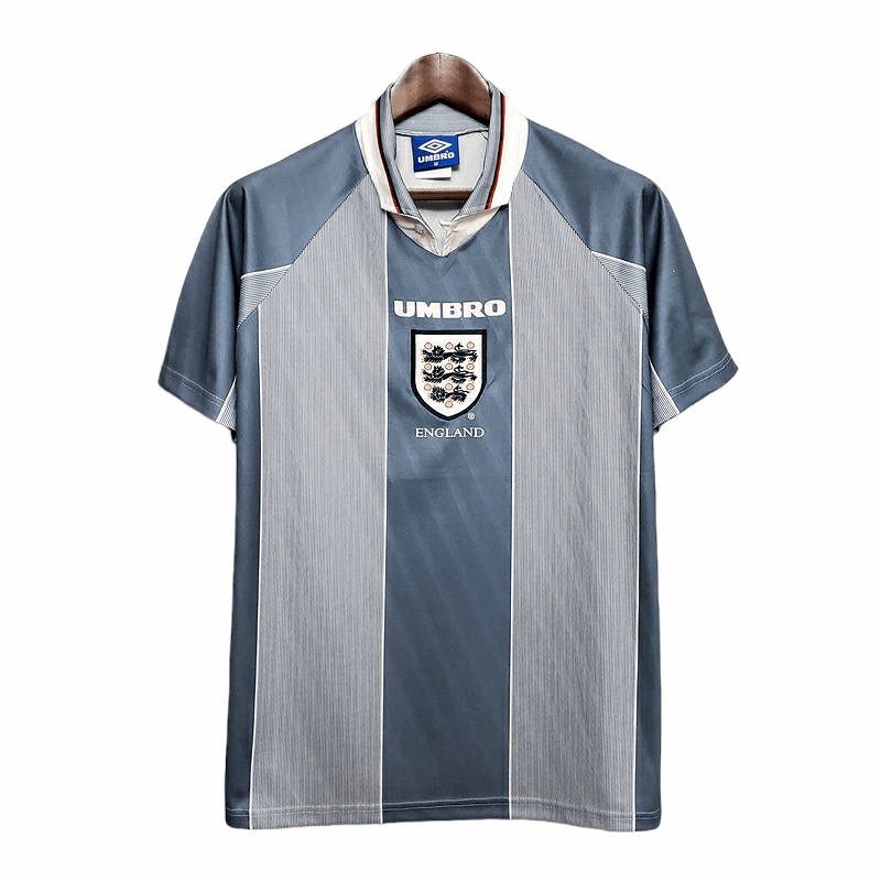 Camisa Inglaterra Visitante 1996 - Retrô - Central das Camisas