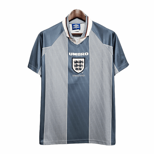 Camisa Inglaterra Visitante 1996 - Retrô - Central das Camisas