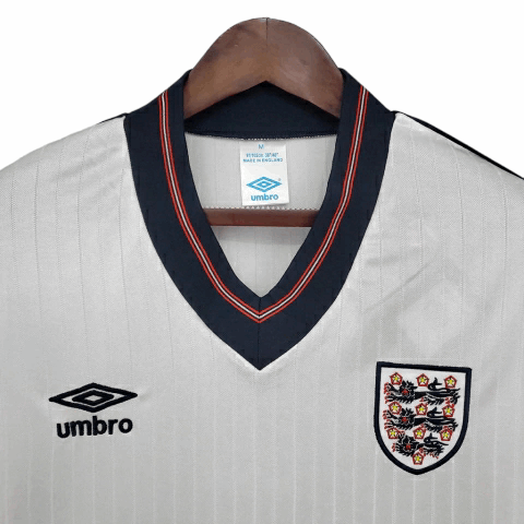 Camisa Inglaterra Titular 94/97 - Retrô - Central das Camisas
