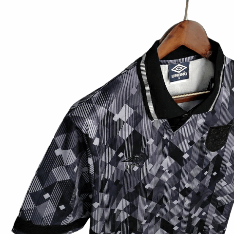 Camisa Inglaterra Visitante 1990 - Retrô - Central das Camisas