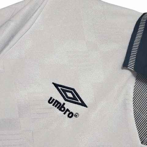 Camisa Inglaterra Titular 1990 - Retrô - Central das Camisas
