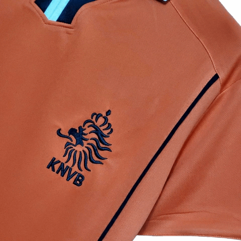 Camisa Holanda Titular 1998 - Retrô - Central das Camisas