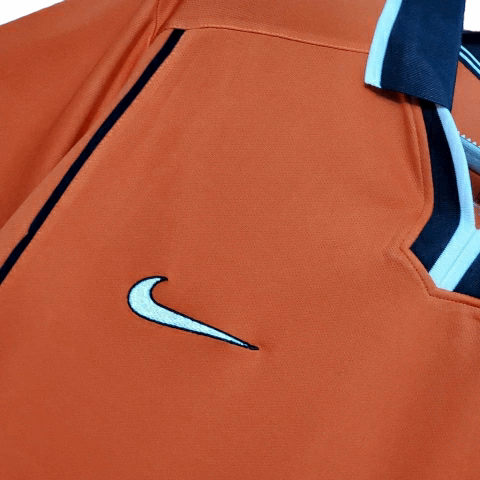Camisa Holanda Titular 1998 - Retrô - Central das Camisas