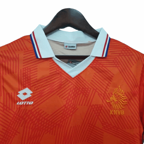 Camisa Holanda Titular 1991 - Retrô - Central das Camisas