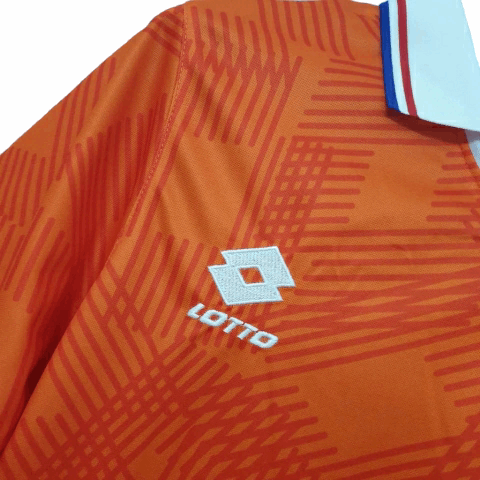Camisa Holanda Titular 1991 - Retrô - Central das Camisas