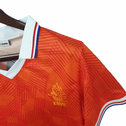 Camisa Holanda Titular 1991 - Retrô - Central das Camisas
