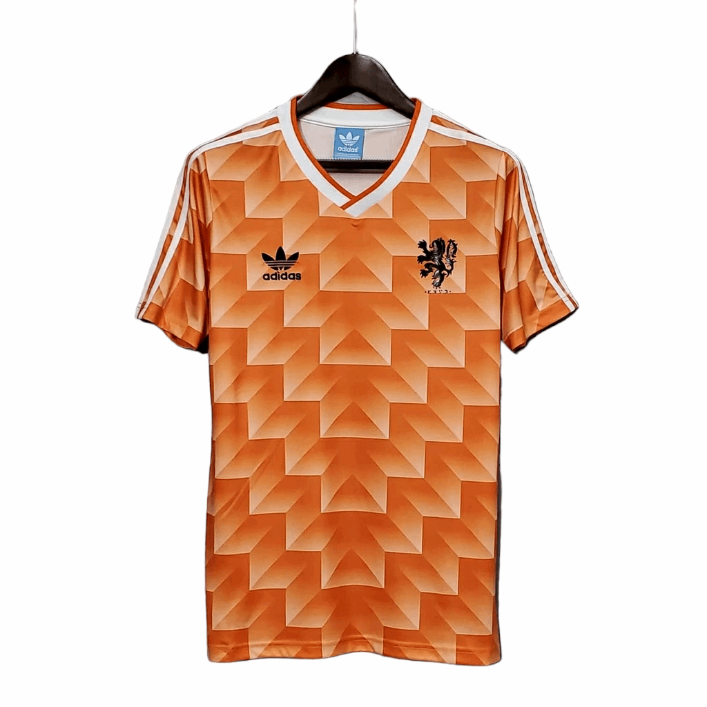 Camisa Holanda Titular 1988 - Retrô - Central das Camisas
