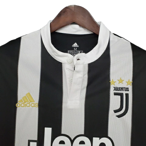 Camisa Juventus Titular 17/18 - Retrô - Central das Camisas