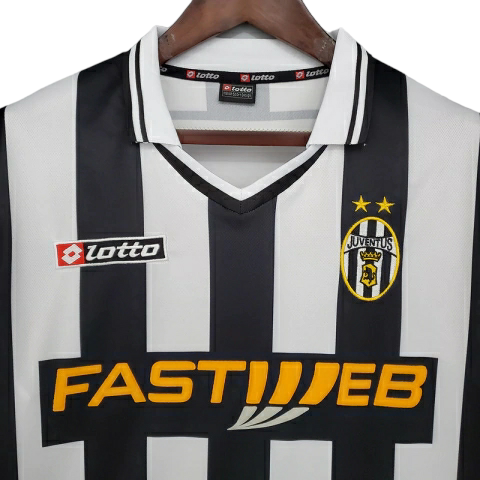 Camisa Juventus Titular 01/02 - Retrô - Central das Camisas