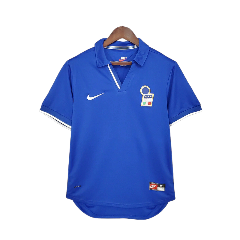 Camisa Itália Titular 1998 - Retrô - Central das Camisas