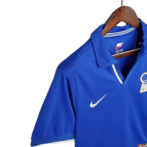 Camisa Itália Titular 1998 - Retrô - Central das Camisas