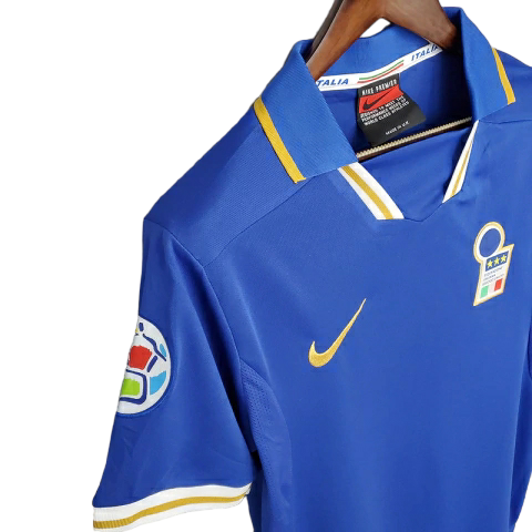 Camisa Itália Titular 1996 - Retrô - Central das Camisas