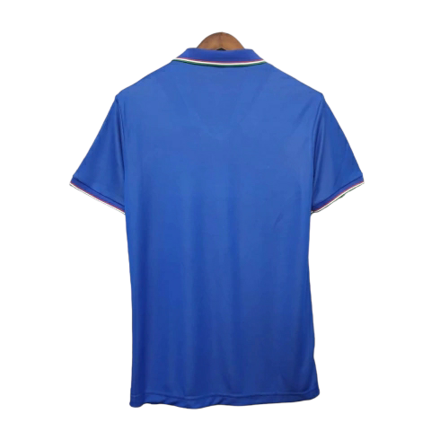 Camisa Itália Titular 1990 - Retrô - Central das Camisas