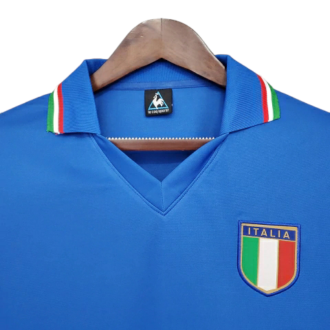 Camisa Itália Titular 1982 - Retrô - Central das Camisas