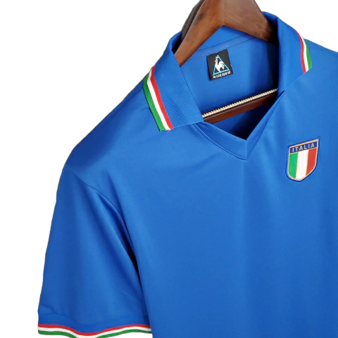 Camisa Itália Titular 1982 - Retrô - Central das Camisas