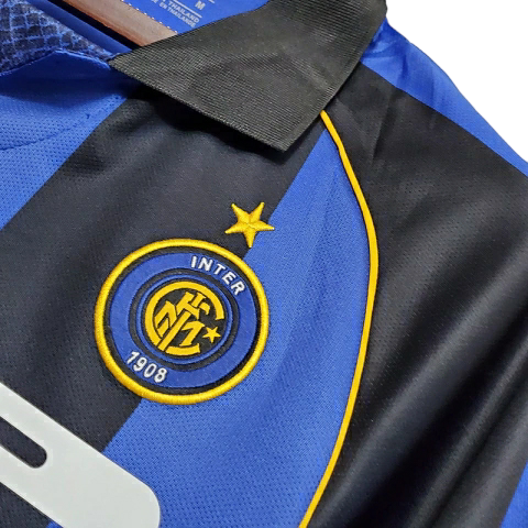 Camisa Inter de Milão Titular 01/02 - Retrô