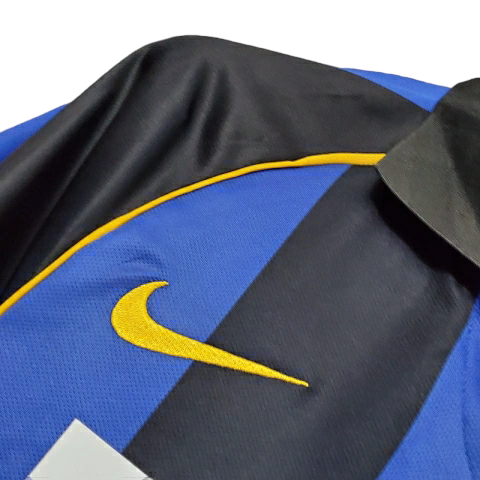 Camisa Inter de Milão Titular 01/02 - Retrô