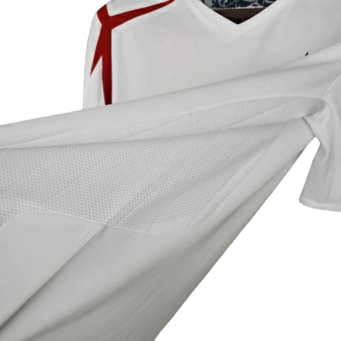 Camisa Inglaterra Titular 2006 - Retrô - Central das Camisas