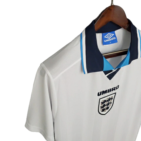 Camisa Inglaterra Titular 1996 - Retrô - Central das Camisas