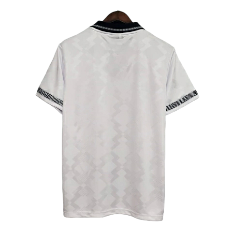 Camisa Inglaterra Titular 1990 - Retrô - Central das Camisas
