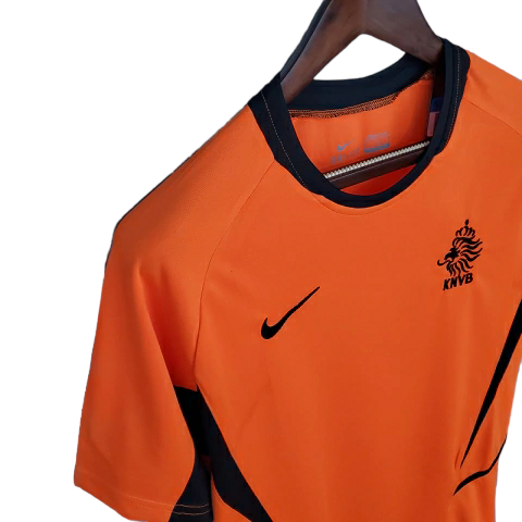 Camisa Holanda Titular 2002 - Retrô - Central das Camisas