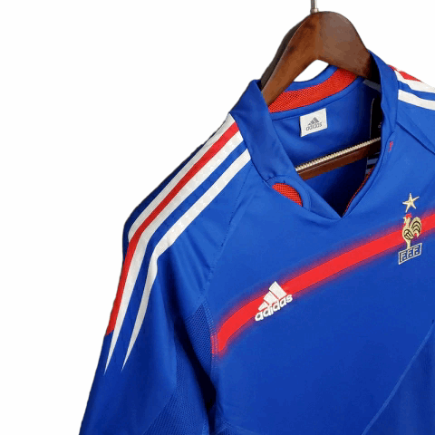 Camisa França Titular 2004 - Retrô - Central das Camisas