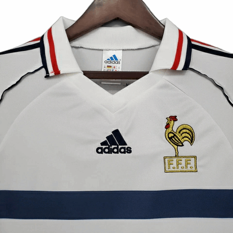 Camisa França Visitante 1998 - Retrô - Central das Camisas
