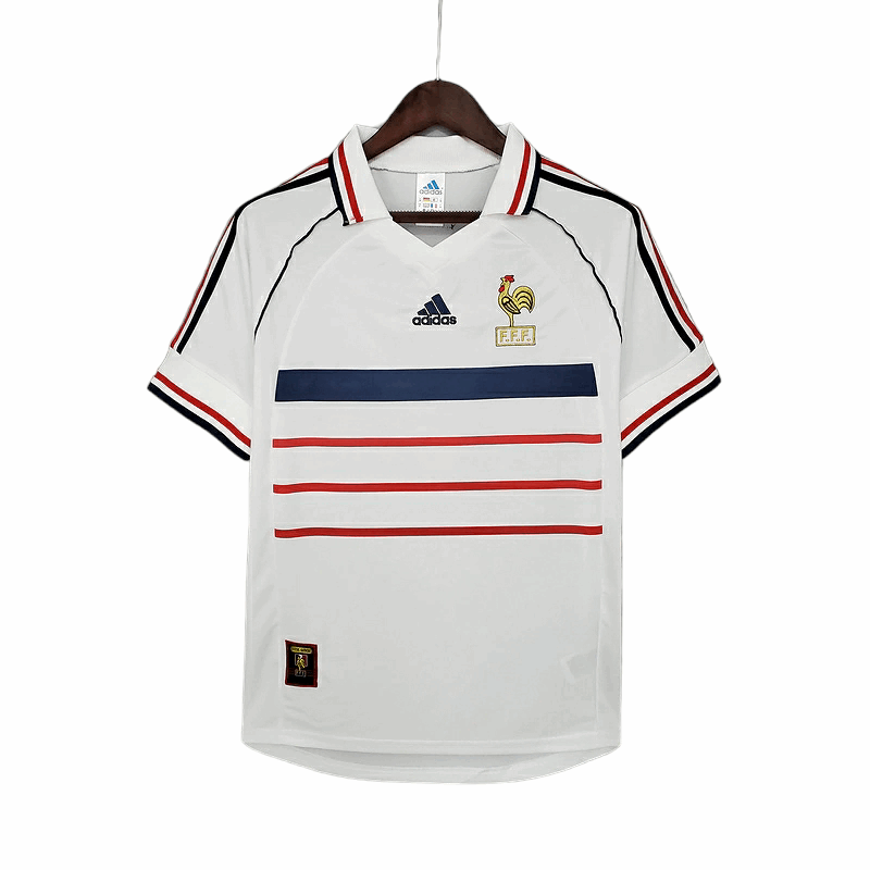 Camisa França Visitante 1998 - Retrô - Central das Camisas