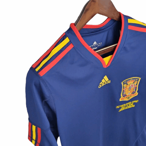 Camisa Espanha Visitante 2010 - Retrô - Central das Camisas