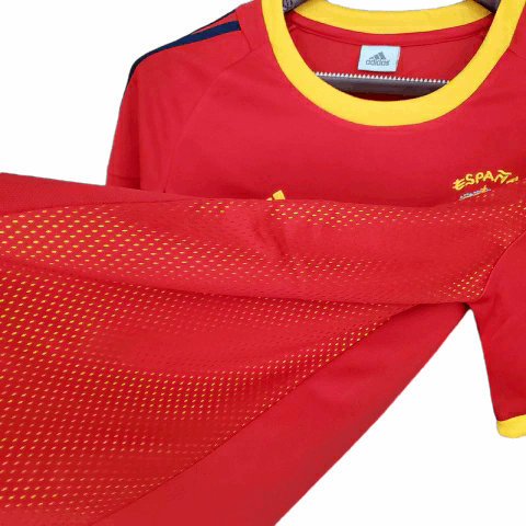 Camisa Espanha Titular 2002 - Retrô - Central das Camisas