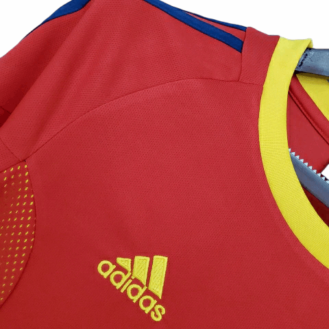 Camisa Espanha Titular 2002 - Retrô - Central das Camisas