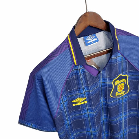 Camisa Escócia Titular 94/96 - Retrô - Central das Camisas