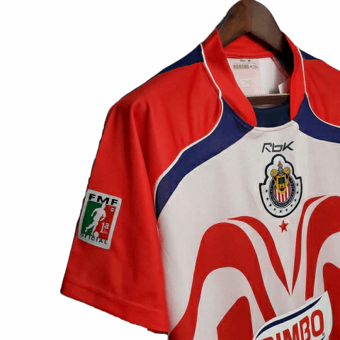 Camisa Chivas Guadalajara Titular 06/07 - Retrô - Central das Camisas