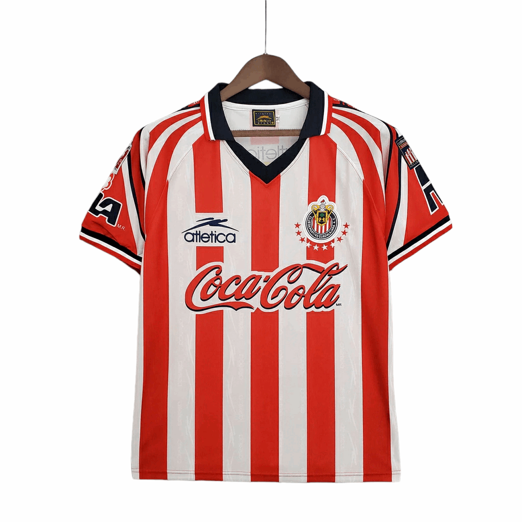 Camisa Chivas Guadalajara Titular 98/99 - Retrô - Central das Camisas