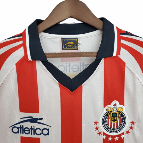 Camisa Chivas Guadalajara Titular 98/99 - Retrô - Central das Camisas