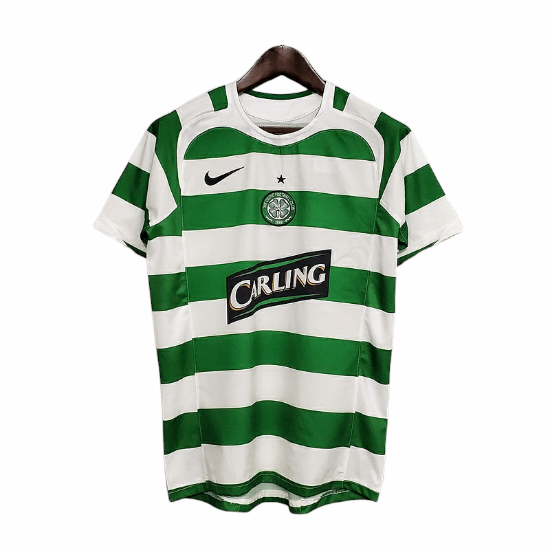 Camisa Celtic Titular 05/06 - Retrô - Central das Camisas