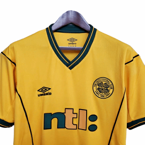 Camisa Celtic Visitante 01/03 - Retrô - Central das Camisas