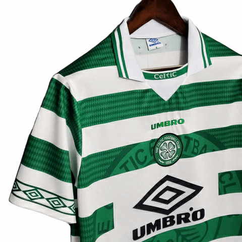 Camisa Celtic Titular 98/99 - Retrô - Central das Camisas