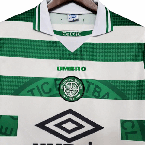 Camisa Celtic Titular 98/99 - Retrô - Central das Camisas