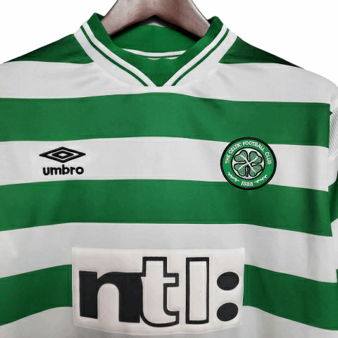 Camisa Celtic Titular 99/00 - Retrô - Central das Camisas