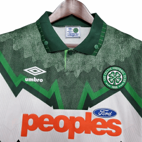 Camisa Celtic Titular 91/92 - Retrô - Central das Camisas