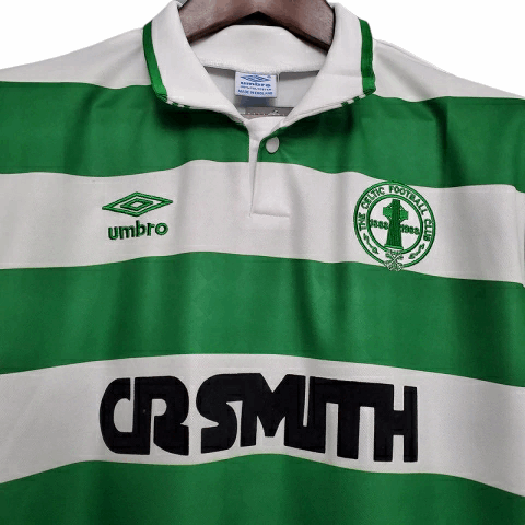 Camisa Celtic Titular 87/89 - Retrô - Central das Camisas