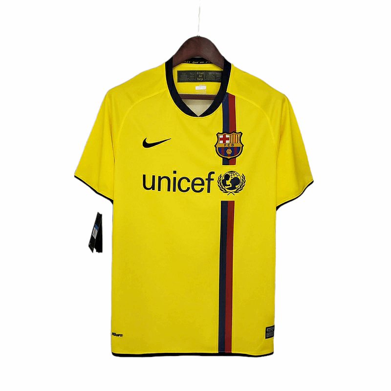 Camisa Barcelona Visitante 08/09 - Retrô - Central das Camisas