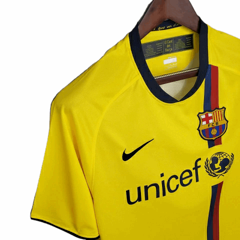 Camisa Barcelona Visitante 08/09 - Retrô - Central das Camisas