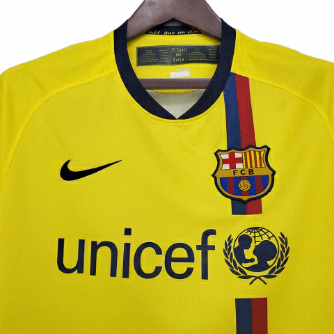 Camisa Barcelona Visitante 08/09 - Retrô - Central das Camisas