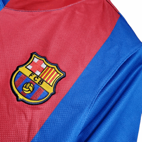 Camisa Barcelona Titular 06/07 - Retrô - Central das Camisas