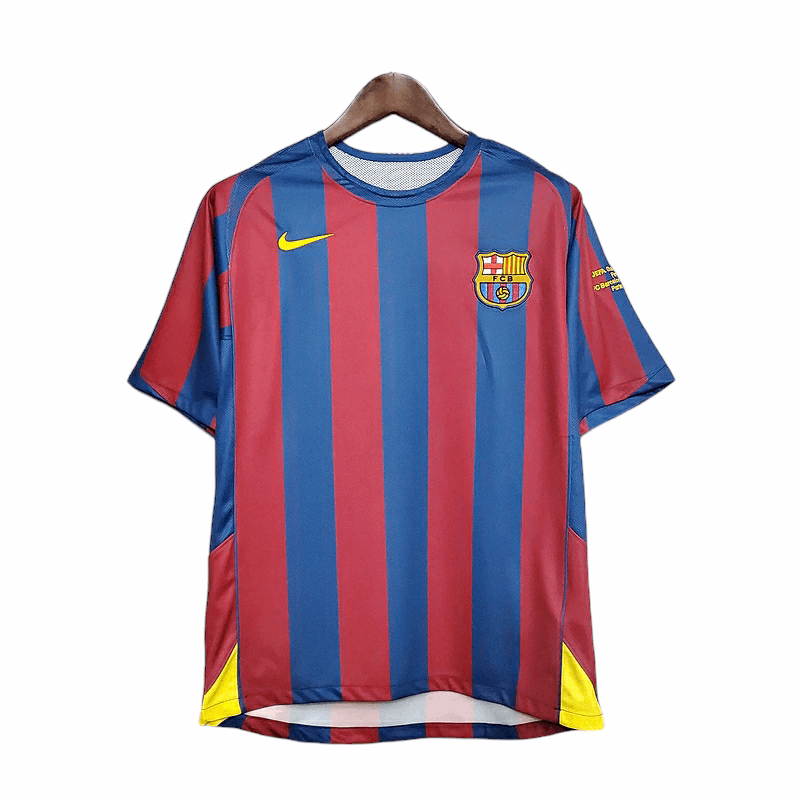 Camisa Barcelona Titular 2006 - Retrô - Central das Camisas