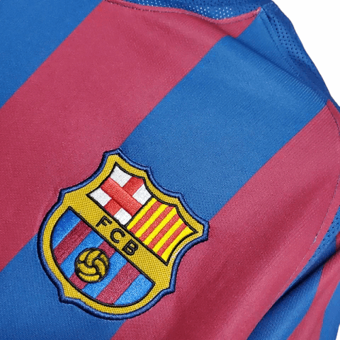 Camisa Barcelona Titular 2006 - Retrô - Central das Camisas